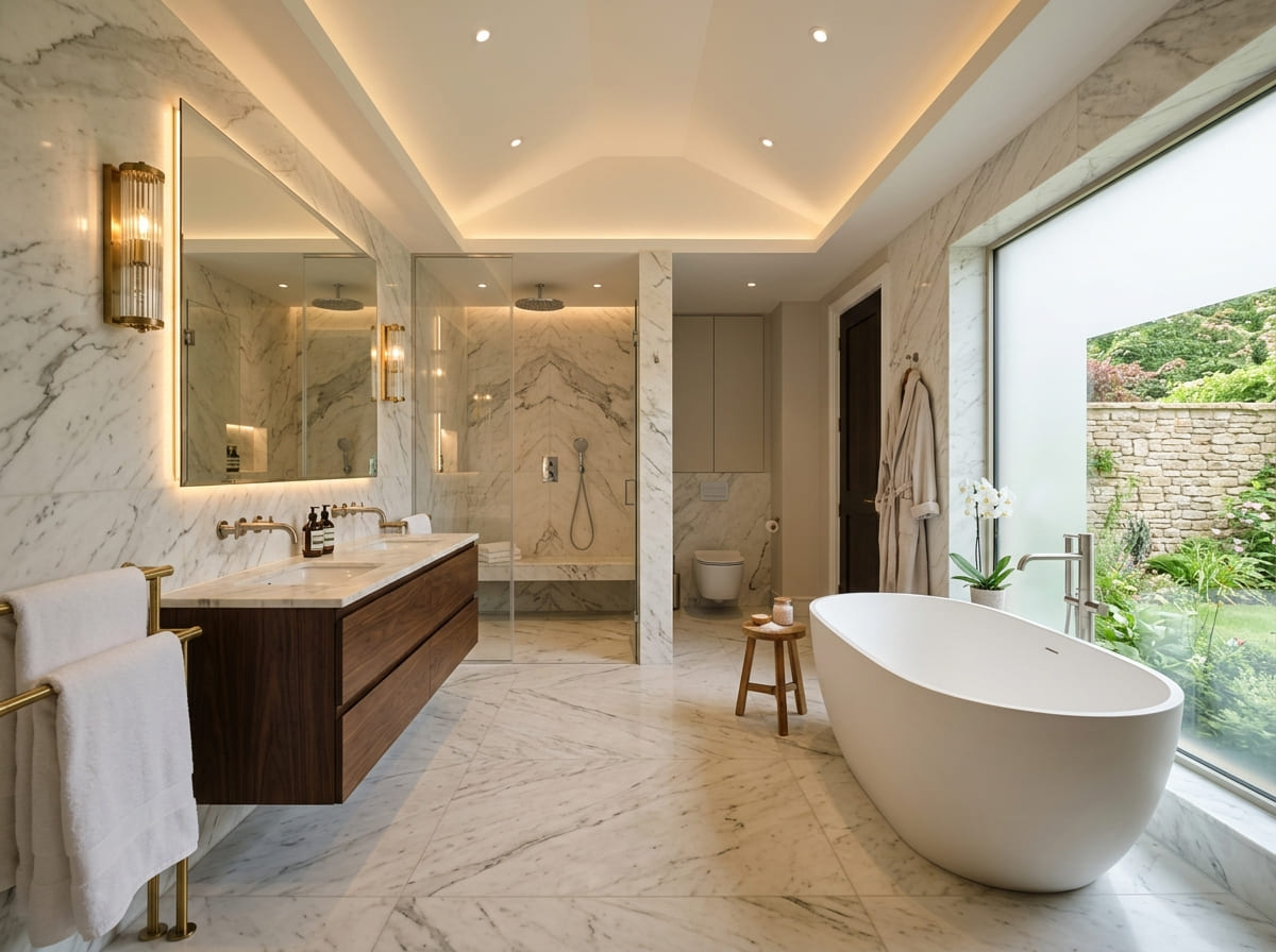 Custom Bathroom Renovation in Shiro